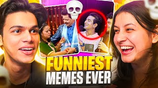 Funniest meme review ever  DANK memes  funny meme review with Kanika😂 [upl. by Couchman432]