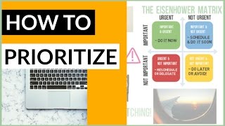 How to Prioritize Tasks Effectively GET THINGS DONE ✔ [upl. by Laden]