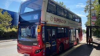 Superloop Route SL8 Passes by Brent Park TescoIkea [upl. by Michael391]