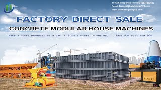 Fast installation prefabricated concrete modular house [upl. by Raamal800]