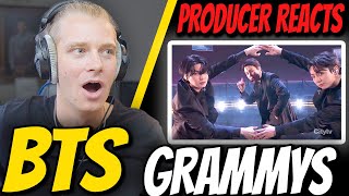 Producer Reacts to BTS Grammys Performance [upl. by Creamer981]