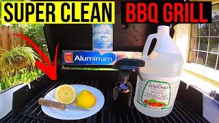 How To Naturally SUPER CLEAN your BBQ Grill Jonny DIY [upl. by Bauer]