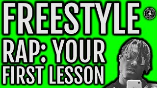 HOW TO FREESTYLE For Beginners Your FIRST Lesson [upl. by Behre609]