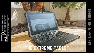 Dell Latitude 7220 Rugged Extreme Tablet Unboxing amp Review [upl. by Aramoj61]