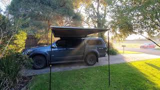 DARCHE ECLIPSE AWNING  Set up and review and a couple of hints [upl. by Fabien]