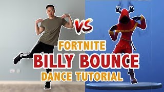 How To Do Fortnite Billy Bounce Dance EASY  StepByStep Dance Tutorial [upl. by Nairda]