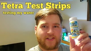 Tetra Test Strips  Testing My Water [upl. by Devona]