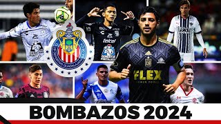 LISTA DE REFUERZOS EN LAS CHIVAS POR FIN ANUNCIAN A LOS REFUERZOS PARA EL CLAUSURA 2024 SON PROSPECT [upl. by Refinneg24]