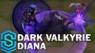 Dark Valkyrie Diana 2019 Skin Spotlight  League of Legends [upl. by Dalli]