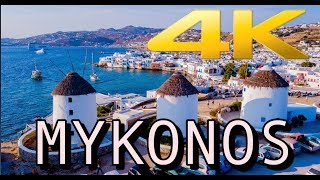 Beautiful Mykonos Greece in 4K HD [upl. by Daukas]