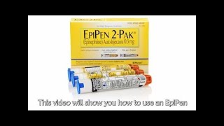 How to Use Epipen Trainer [upl. by Hsuk]