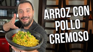 ¡Cómo hacer Arroz con Pollo en minutos  Receta Fácil [upl. by Fenton853]