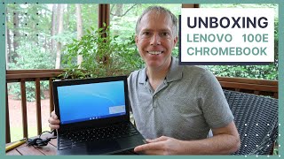 UNBOXING Lenovo 100e Chromebook 2nd Gen [upl. by Richman]