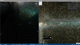 Spiral Galaxy CPU amp GPU Frustum Culling Unity ECS [upl. by Margret]