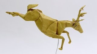 How to make an Origami Deer [upl. by Evers]