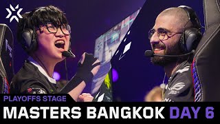 VALORANT Masters Bangkok  Playoffs  Day 1 [upl. by Nohtan]