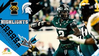 Iowa Hawkeyes vs Michigan State Spartans  COLLEGE FOOTBALL HIGHLIGHTS  101924  NBC Sports [upl. by Raimund]