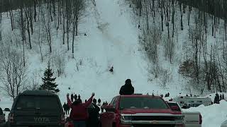 2021 WHEALKATE BLUFF SNOWMOBILE HILL CLIMB FULL EVENT  Jason Asselin [upl. by Lazaruk]