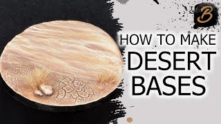 HOW TO MAKE DESERT BASES A StepByStep Guide [upl. by Vlad95]