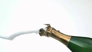 Slow Motion Champagne Bottle Popping Open by Fun With Slow Motion [upl. by Eibmab]