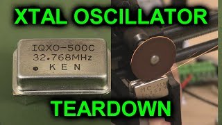 EEVblog 1089  XTAL Oscillator Teardown [upl. by Stormie]