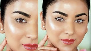 Easy 3Step GlowingDewy Makeup Tutorial No Highlighter [upl. by Noguchi981]