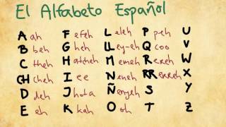 1 Introdution to the Spanish Alphabet [upl. by Kcirddec409]