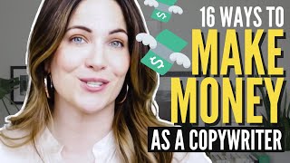 What Does A Copywriter Do 16 Ways To Make Money Copywriting [upl. by Naol436]