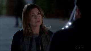 Meredith and Nathan 12x23 First kiss [upl. by Suivatal]