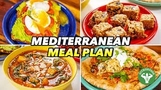 Mediterranean Meal Plan 4 Easy Recipes [upl. by Anirehtac]