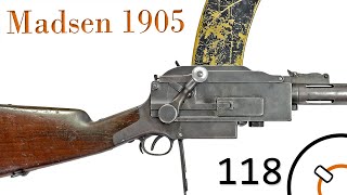 History of WWI Primer 118 Madsen 1905 Documentary [upl. by Manon]