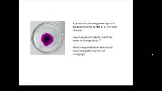 BTEC Applied Science Unit 3 Diffusion Experiments [upl. by Neelyam]