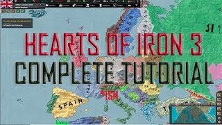 Hearts of Iron 3  Complete Tutorial ish [upl. by Mauve]