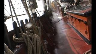 Dutch schooner OOSTERSCHELDE sailing from New Zealand to Cape Horn in 1997 [upl. by Nesilla]