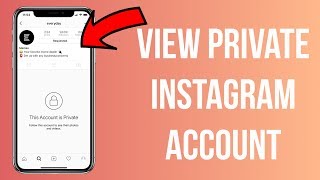 3 Methods To View A PRIVATE INSTAGRAM ACCOUNT [upl. by Ayita]