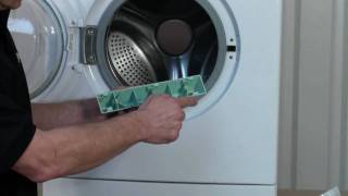 How to replace amp fit a washing machine drum paddle  Hotpoint [upl. by Siroved]