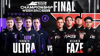 Champs Final  TorontoUltra vs AtlantaFaZe  Championship Weekend  Day 4 [upl. by Ozneral]