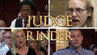 Angriest Courtroom Outbursts  Judge Rinder [upl. by Yedorb784]