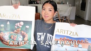 ARITZIA SALE HAUL  YOU NEED THIS COAT [upl. by Marc42]