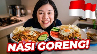 EASY INDONESIAN NASI GORENG RECIPE  Better Than Gordon Ramsay Egg Fried Rice  Uncle Roger Approved [upl. by Naynek]