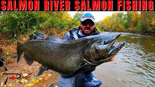 Salmon Fishing New Yorks World Famous Salmon River [upl. by Pride]