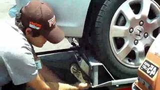 UHaul Tow Dolly Loading Video [upl. by Namwen658]