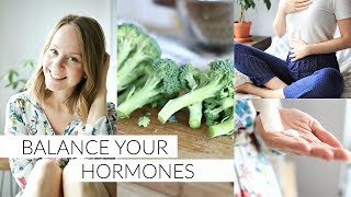 BALANCE YOUR HORMONES  7 tips to balance hormones naturally [upl. by Gatias]