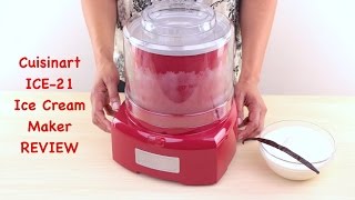 Cuisinart Ice Cream Maker Review [upl. by Cassy]