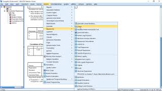 SPSS  Nonlinear Regression [upl. by Erena]