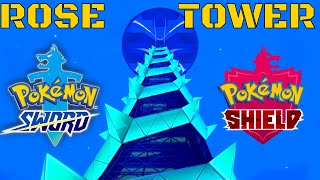 Pokemon Sword And Shield Rose Tower Walkthrough [upl. by Casia]