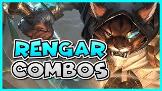 RENGAR COMBO GUIDE  How to Play Rengar Season 11  Bav Bros [upl. by Singer380]