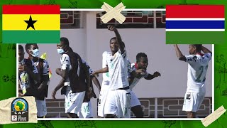 Ghana vs The Gambia  AFCON U20 SEMIFINALS HIGHLIGHTS  312021  beIN SPORTS USA [upl. by Aitnohs]