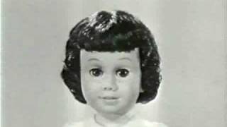 Vintage Chatty Cathy toy doll TV Commercial 1960s [upl. by Vick]