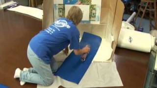 Installing A Sacrificial Sail Cover for Sailboat  Part 1 [upl. by Aihsoem345]